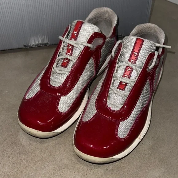 Prada Women’s America’s Cup Sneakers- Vintage 2000s - Picture 1 of 7